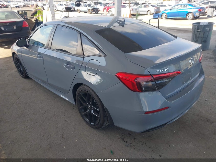 Vin: 2hgfe2f50ph535556, lot: 46536117, honda civic sport 20233