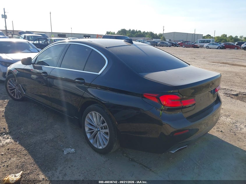 Vin: wba53bh08mcf86979, lot: 46536161, bmw 530i 20213