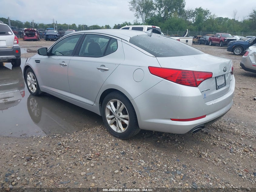 2013 KIA OPTIMA auction photo 3