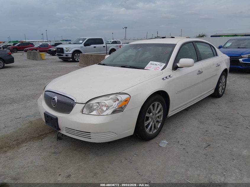 2011 Buick Lucerne, Правый зад, IAAI, VIN 1G4HJ5EM4BU152489 — фото 2