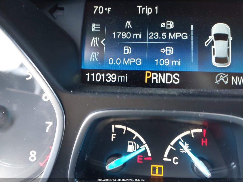 2019 FORD ESCAPE SPORT UTILITY VEHICLE 1.5L I-4 DI, DOHC, VVT, TURBO, REGULAR , 179HP