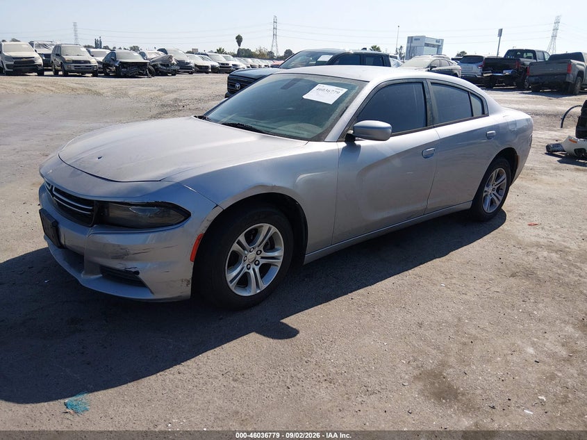 2015 DODGE CHARGER auction photo 2