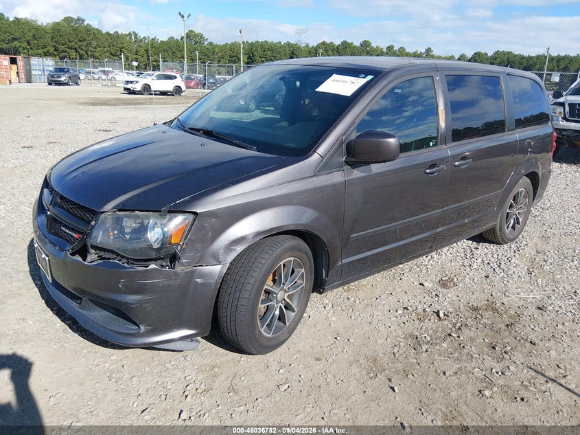 Vin: 2c4rdgbg5gr163256, lot: 46536201, dodge grand caravan se plus 20162