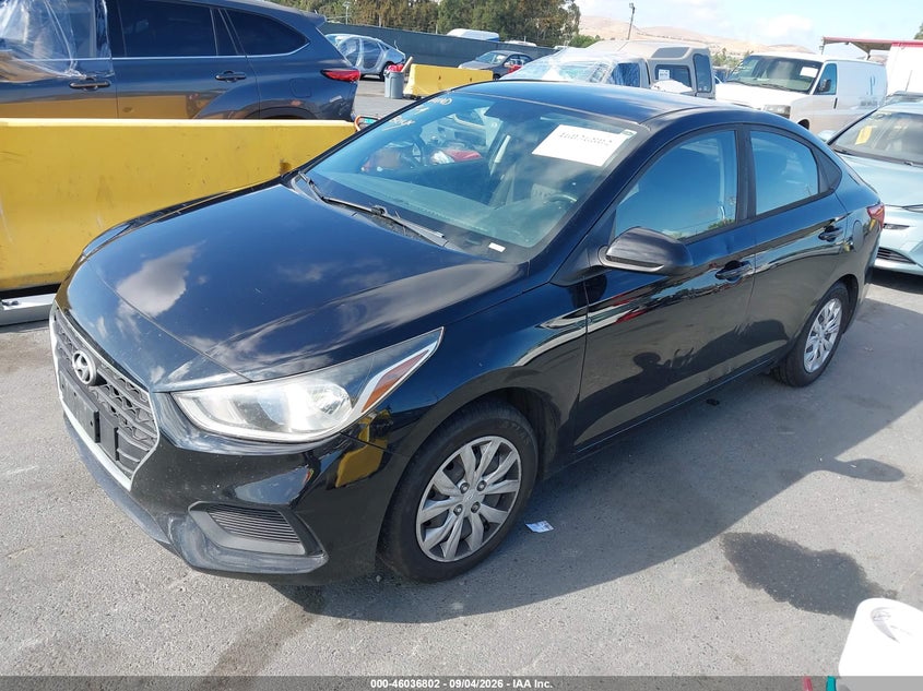 2019 HYUNDAI ACCENT auction photo 2