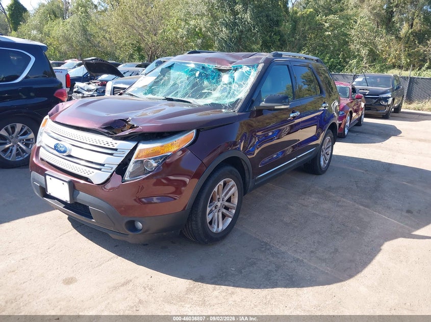 Vin: 1fmhk8d81cga20535, lot: 46536226, ford explorer xlt 20122