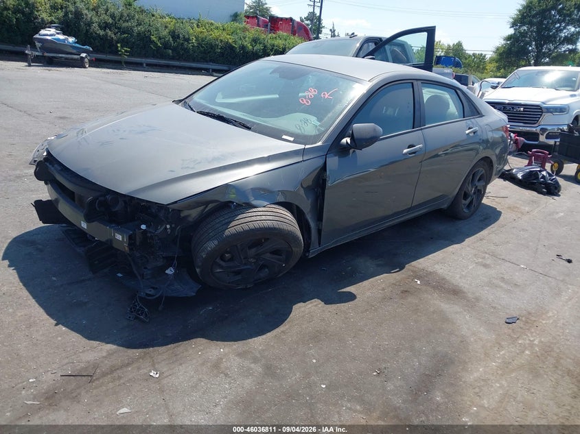 Vin: kmhlm4dg1tu122665, lot: 46536230, hyundai elantra sel sport 20262