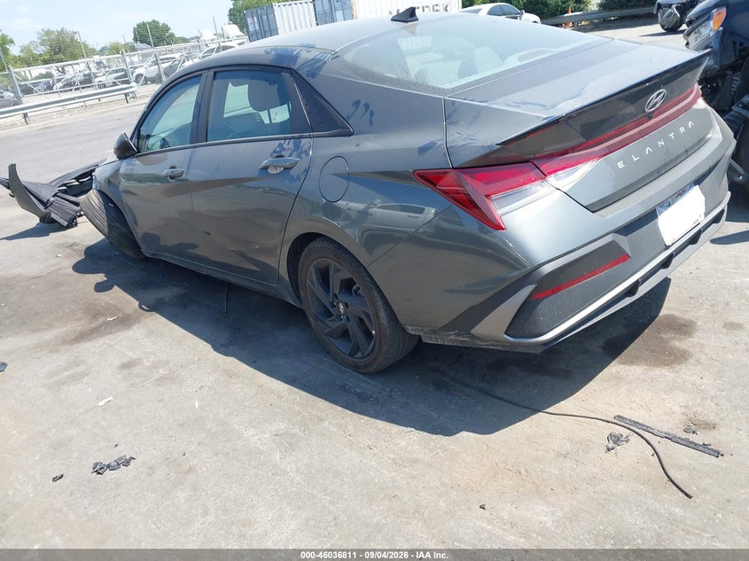 Vin: kmhlm4dg1tu122665, lot: 46536230, hyundai elantra sel sport 20263