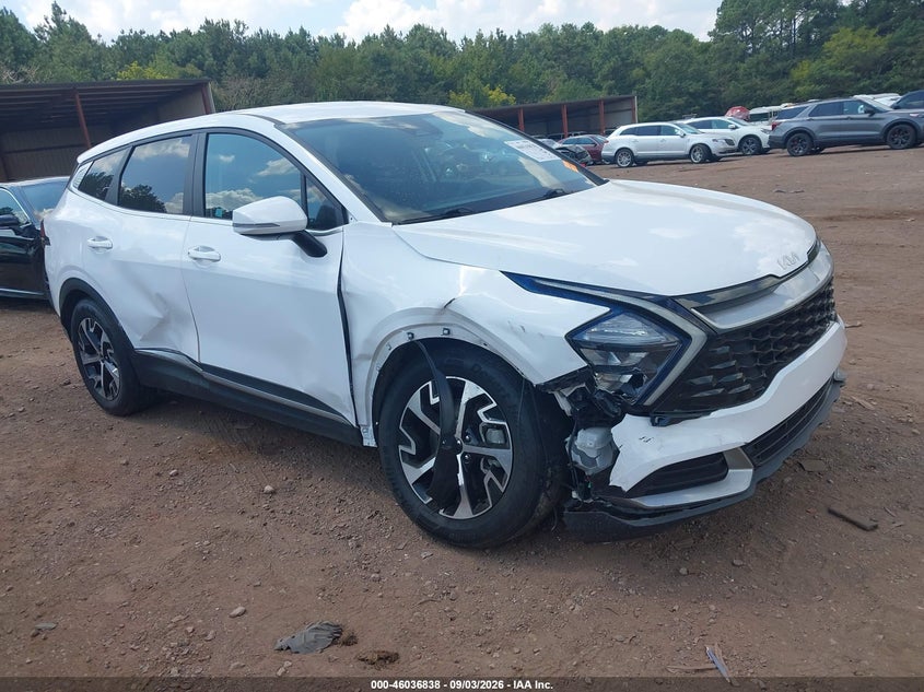 Vin: 5xyk33af3pg134722, lot: 46536257, kia sportage ex 2023 img_1