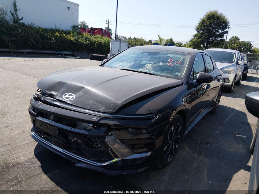 HYUNDAI SONATA 2025 VIN KMHL64JA0SA457605