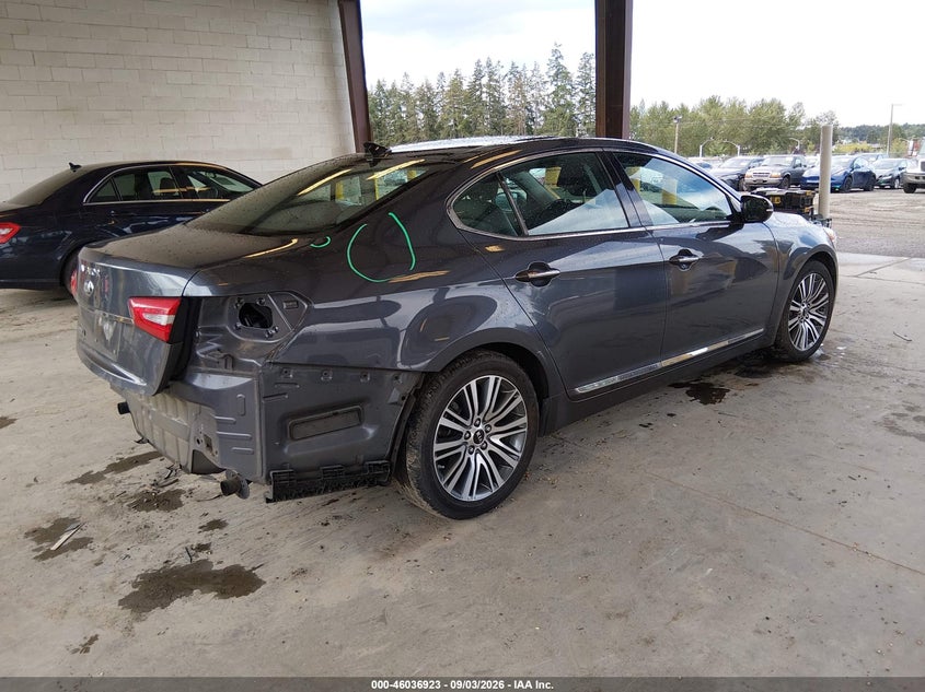 Vin: knaln4d76f5196757, lot: 46536342, kia cadenza premium 20154