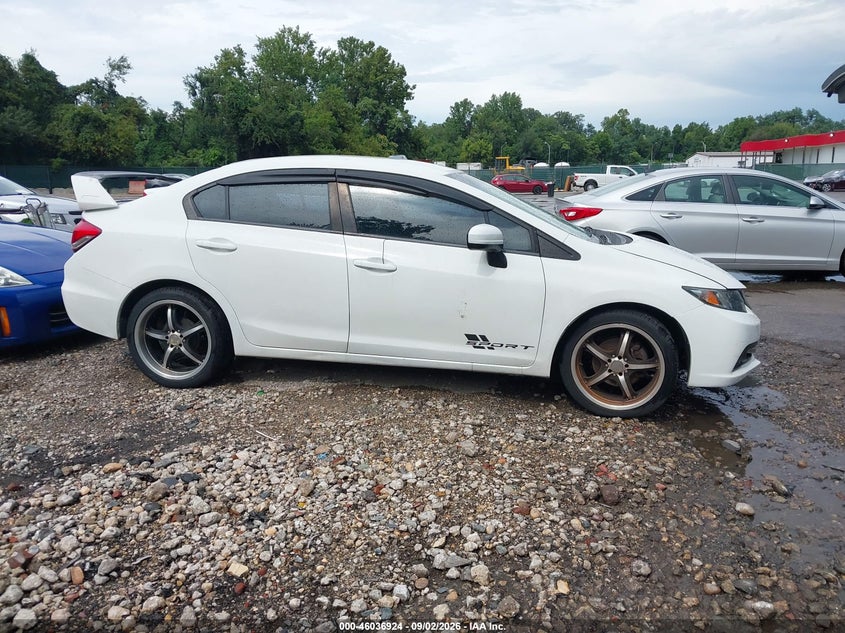 2014 HONDA CIVIC SEDAN 1.8L I-4 I-VTEC VVT, 143HP