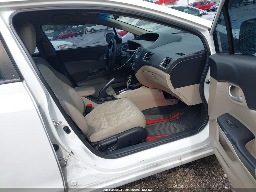 2014 HONDA CIVIC SEDAN 1.8L I-4 I-VTEC VVT, 143HP