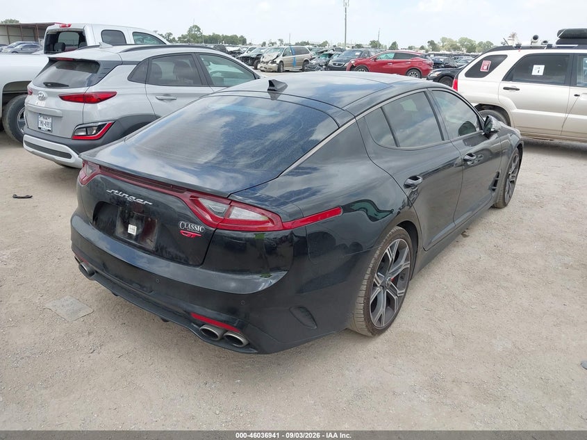 Vin: knae45lc3j6011048, lot: 46536360, kia stinger gt1 20184