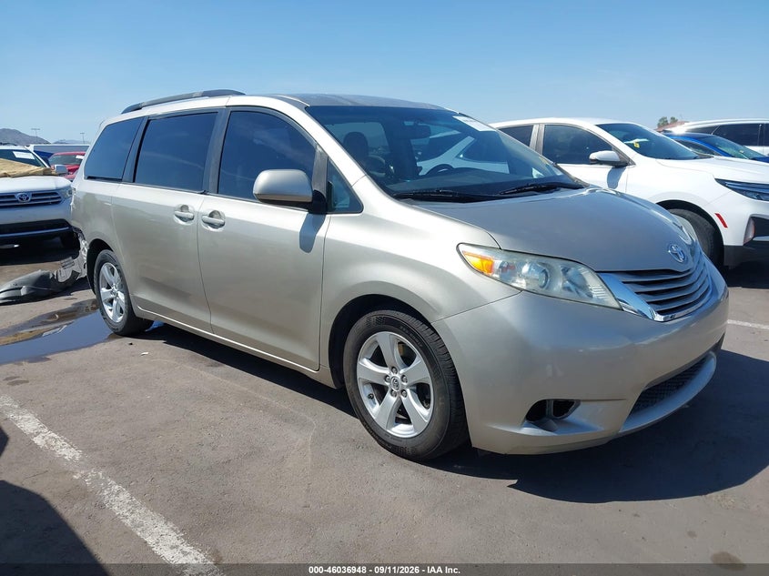 Vin: 5tdkk3dc3fs606486, lot: 46536367, toyota sienna le 8 passenger 2015 img_1
