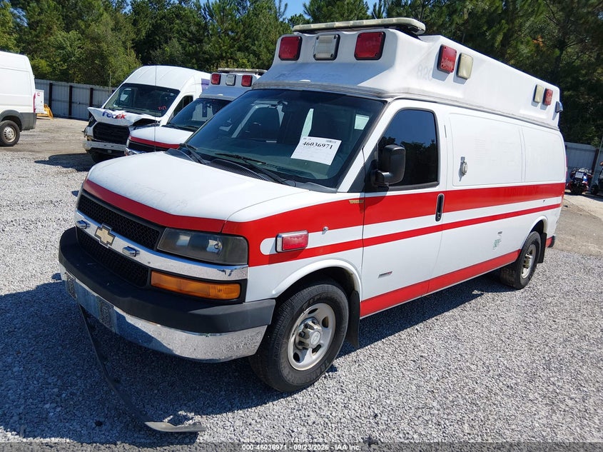 CHEVROLET EXPRESS 3500 2016 VIN 1GBZGHCL1G1332691