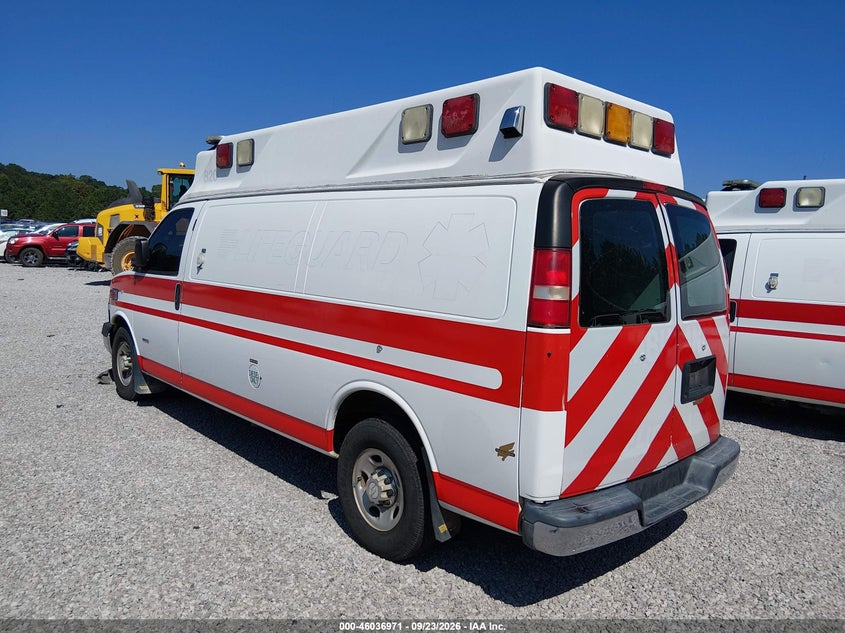 CHEVROLET EXPRESS 3500 2016 VIN 1GBZGHCL1G1332691