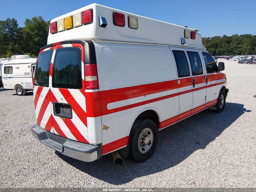 CHEVROLET EXPRESS 3500 2016 VIN 1GBZGHCL1G1332691