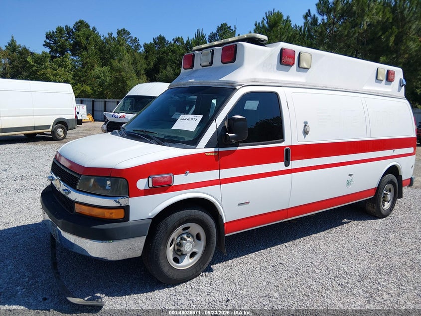CHEVROLET EXPRESS 3500 2016 VIN 1GBZGHCL1G1332691