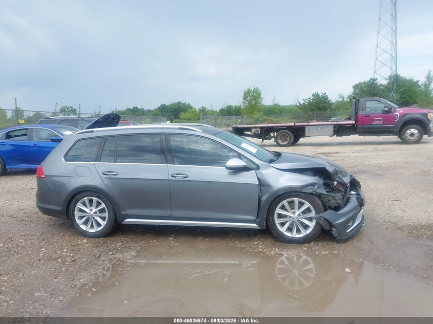 VOLKSWAGEN GOLF ALLTRACK 2017 VIN 3VWH17AU1HM518215