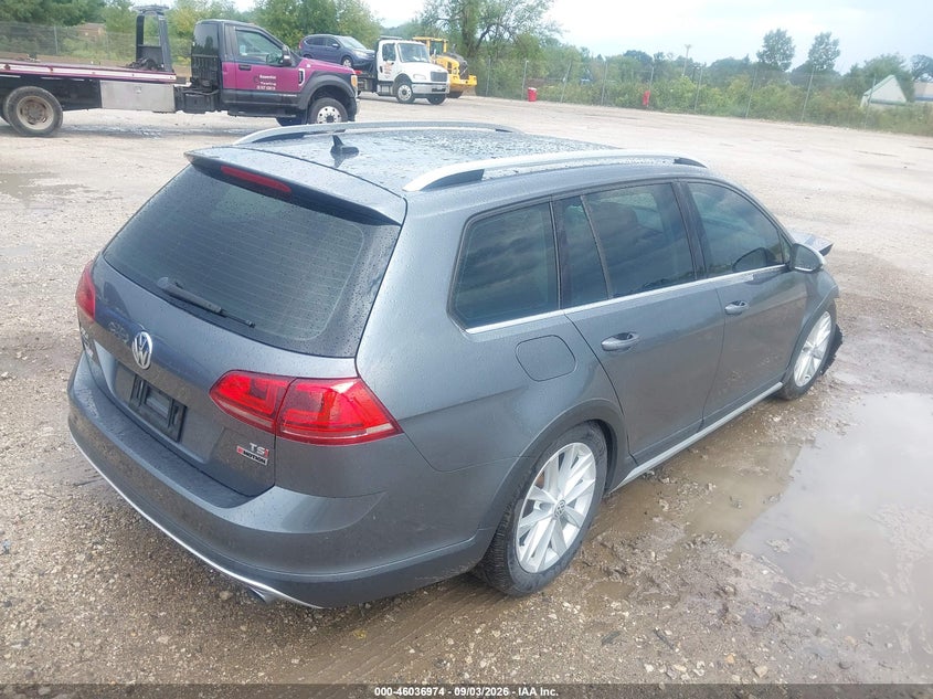 VOLKSWAGEN GOLF ALLTRACK 2017 VIN 3VWH17AU1HM518215