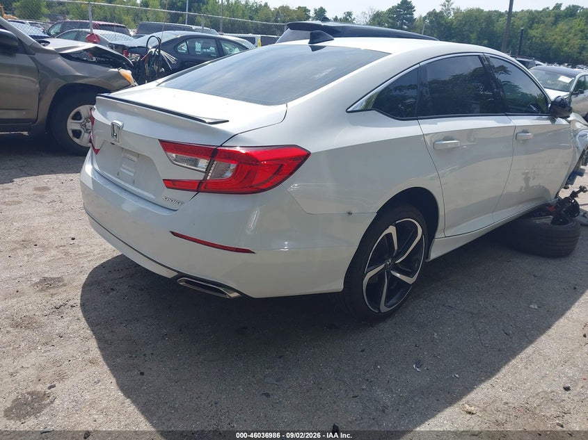 Vin: 1hgcv1f32ma009337, lot: 46536405, honda accord sport 20214
