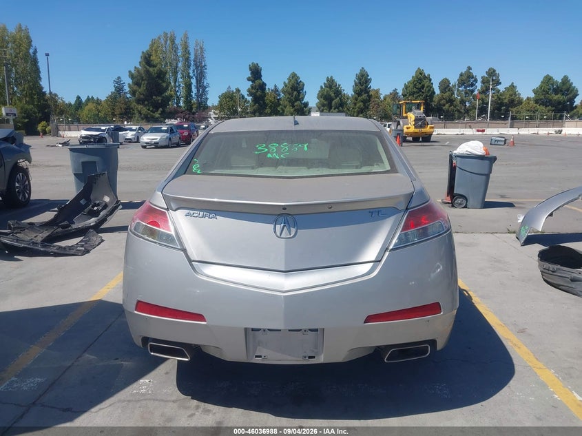 ACURA TL 2010 VIN 19UUA8F55AA017163