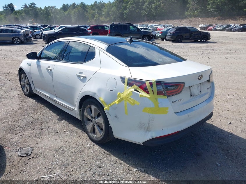 Vin: knagn4ad6g5095201, lot: 46536412, kia optima hybrid ex 20163