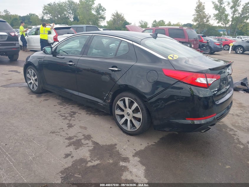 Vin: knagr4a6xb5157097, lot: 46536449, kia optima sx 20113