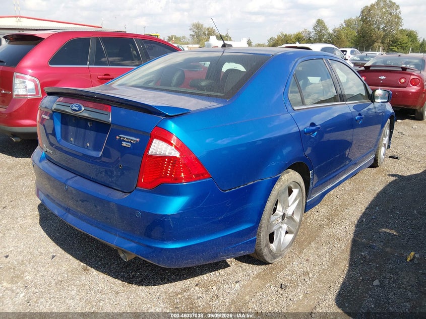 Vin: 3fahp0dc6cr236178, lot: 46536457, ford fusion sport 20124