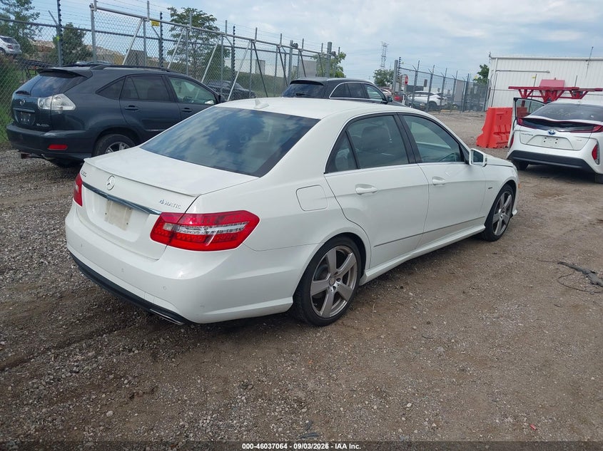 2012 MERCEDES-BENZ E 350 auction photo 4