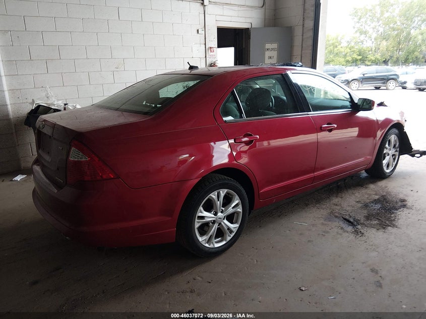 2012 FORD FUSION auction photo 4