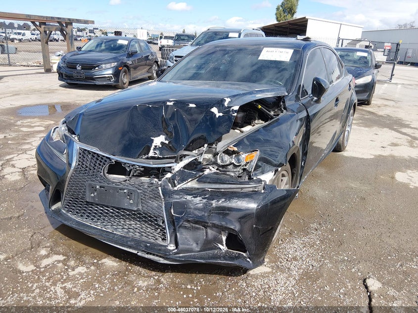 LEXUS IS 350 2014 VIN JTHBE1D28E5014457