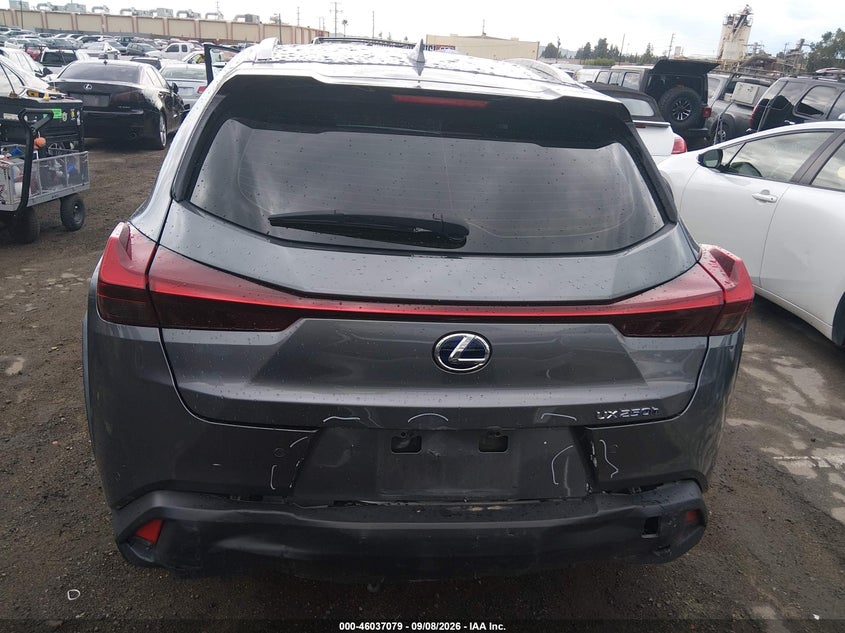 LEXUS UX 250H 2021 VIN JTHX9JBH7M2044793
