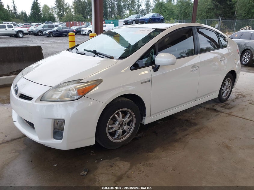 TOYOTA PRIUS 2010 VIN JTDKN3DU8A5103647