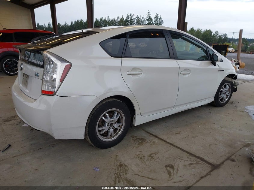 TOYOTA PRIUS 2010 VIN JTDKN3DU8A5103647