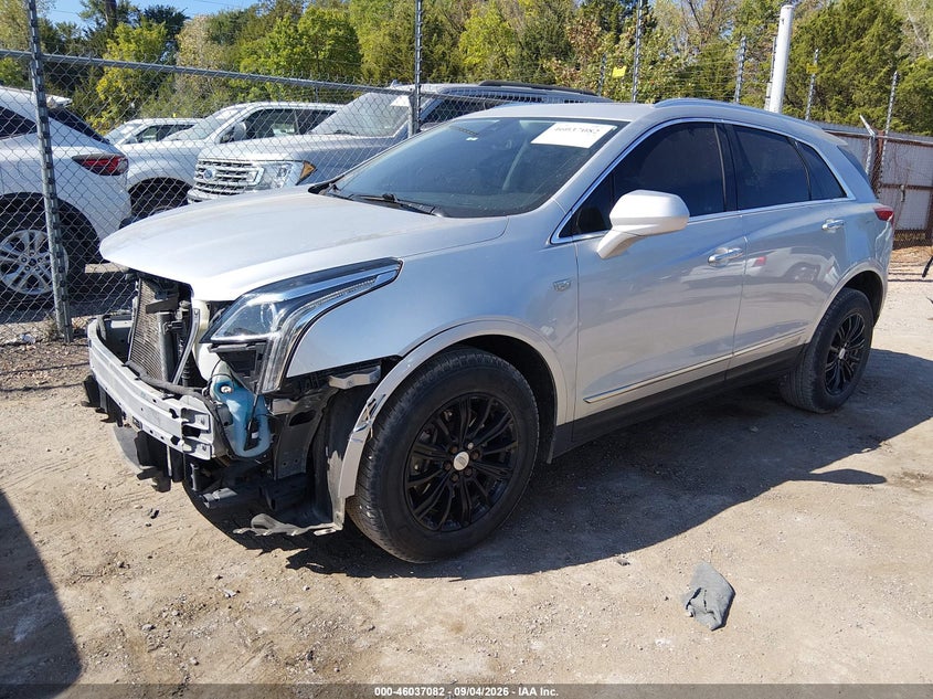 2018 Cadillac Xt5 Luxury, Удар спереди, IAAI, VIN 1GYKNCRS0JZ202134 — фото 2