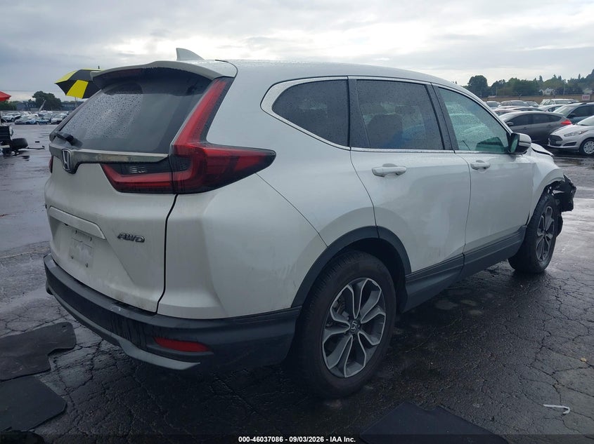 Vin: 2hkrw2h54nh621236, lot: 46536505, honda cr-v awd ex 20224