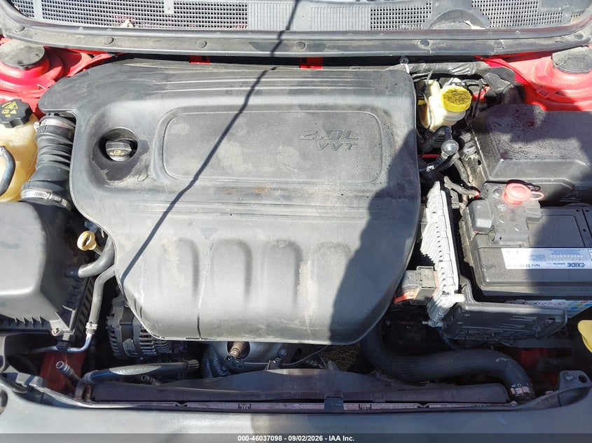 2016 DODGE DART SEDAN 2.0L I-4 DOHC, VVT, REGULAR , 160HP
