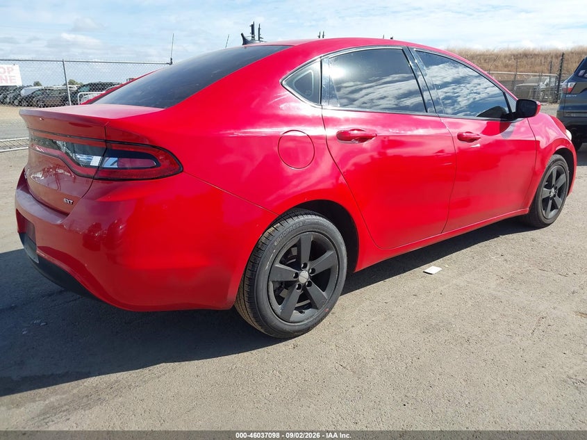 2016 DODGE DART SEDAN 2.0L I-4 DOHC, VVT, REGULAR , 160HP