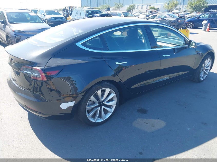 Vin: 5yj3e1ea9jf009353, lot: 46536530, tesla model 3 long range/mid range 20184