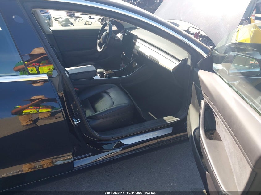 TESLA MODEL 3 2018 VIN 5YJ3E1EA9JF009353