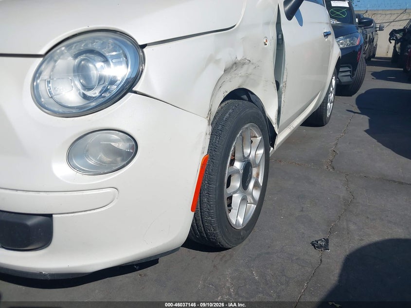 FIAT 500C 2015 VIN 3C3CFFDR8FT663453