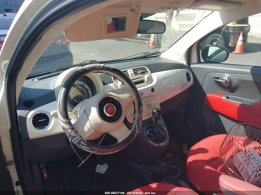 FIAT 500C 2015 VIN 3C3CFFDR8FT663453