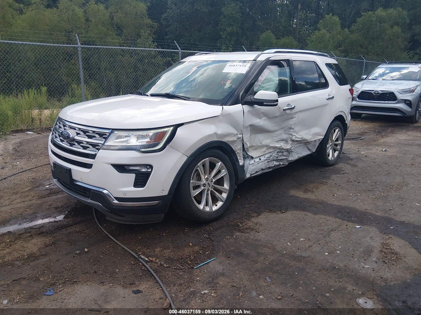 Vin: 1fm5k7fh2jgc81518, lot: 46536578, ford explorer limited 20182