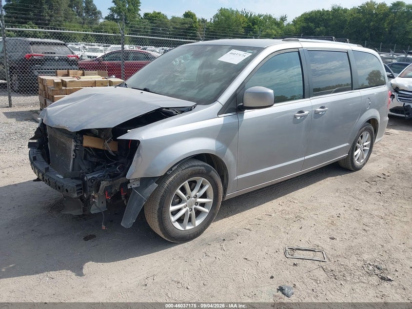 2019 Dodge Caravan, Front End, IAAI, VIN 2C4RDGCG6KR786912 — photo 2