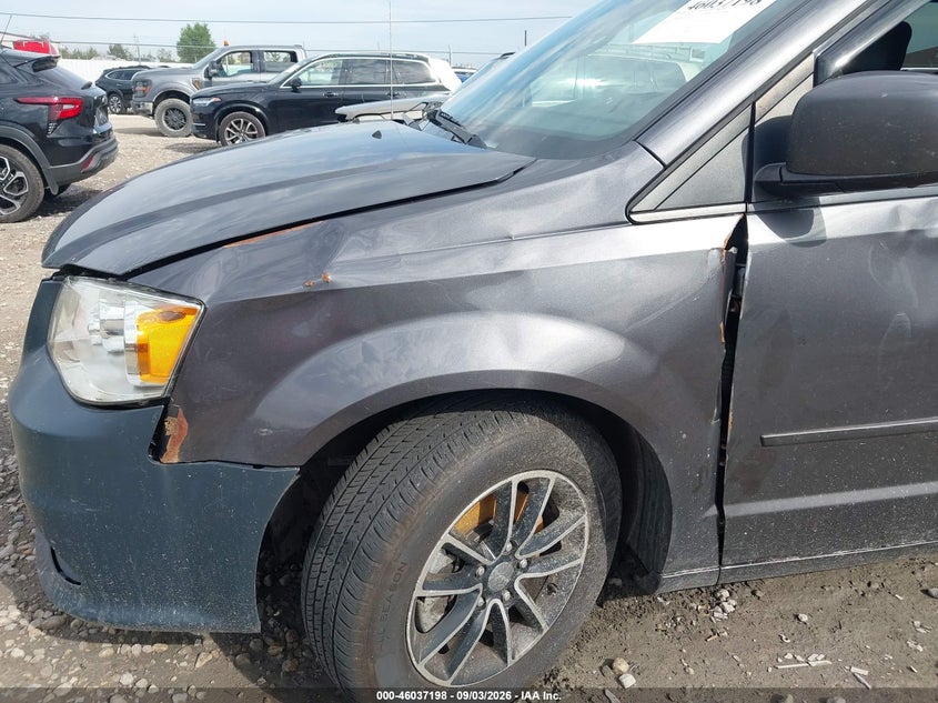 2017 DODGE CARAVAN VAN 3.6L V-6 DOHC, VVT, REGULAR , 283HP