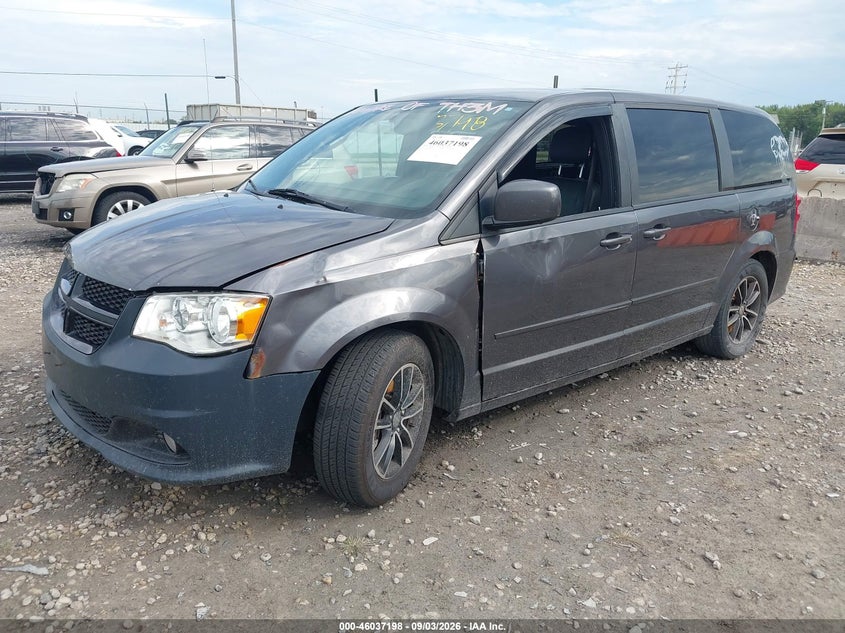 2017 DODGE CARAVAN VAN 3.6L V-6 DOHC, VVT, REGULAR , 283HP