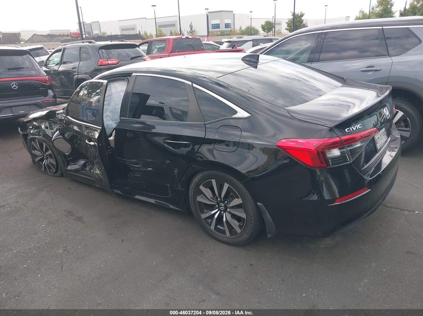 Vin: 2hgfe1f73ph305392, lot: 46536623, honda civic ex/ex w/o bsi 20233