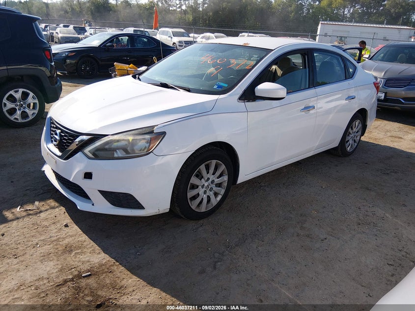 2016 NISSAN SENTRA auction photo 2