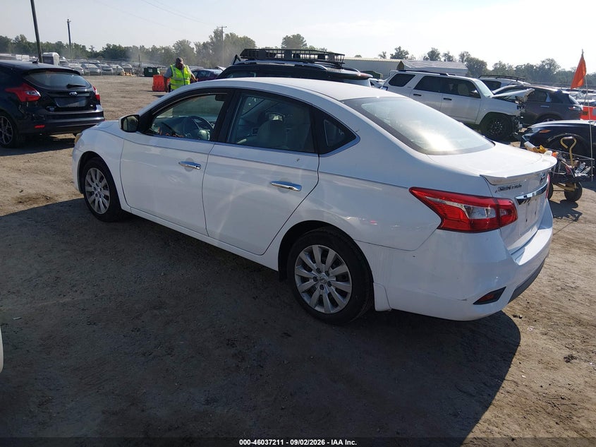 2016 NISSAN SENTRA auction photo 3